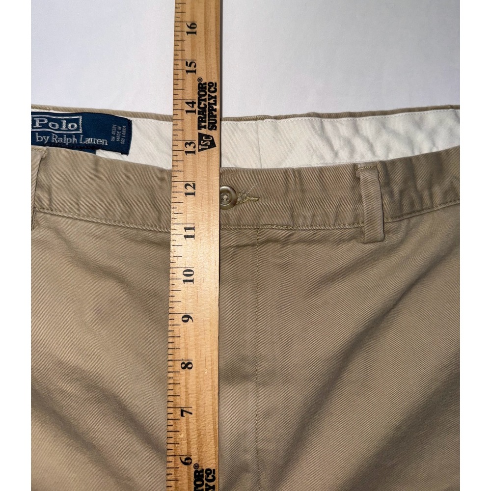 Polo Ralph Lauren Prospect Pant Men 44Bx30 Tan Chino Big & Tall Khakis - Picture 8 of 10
